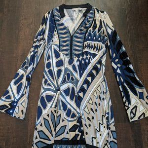 Boston Proper Xsmall dress with flared sleeves